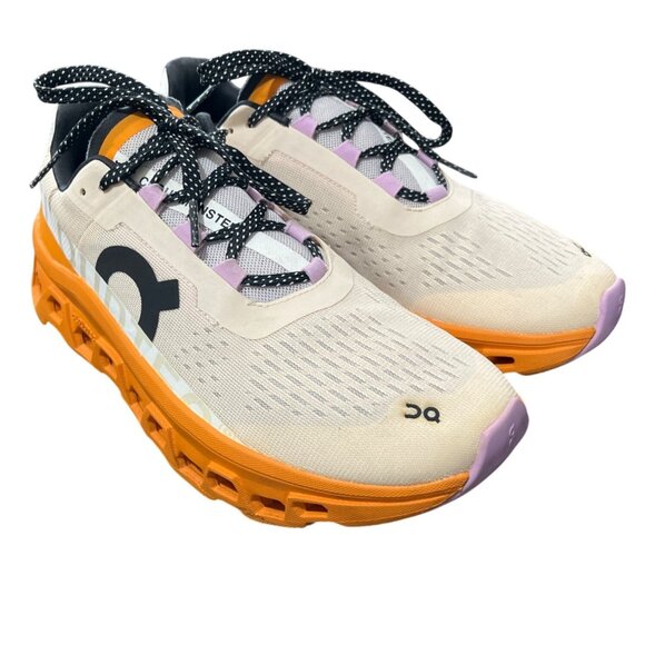 On Running Shoes - On Cloud Running Shoes Cloudmonster Fawn Turmeric Womens Size 8